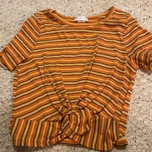 Summer cropped blouse